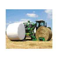 Longxing Farm utilise un film d'ensilage extensible en plastique LLDPE pour une mini presse à foin ronde