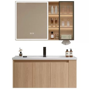 Mobile da Bagno Ecologico Quadrato con Specchio Intelligente in <span class=keywords><strong>Vetro</strong></span>, Vendita all'Ingrosso - Product Image 6