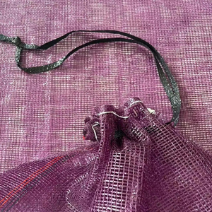 Bolsa <span class=keywords><strong>de</strong></span> malla violeta para cebollas, bolsa <span class=keywords><strong>de</strong></span> malla <span class=keywords><strong>de</strong></span> calidad <span class=keywords><strong>de</strong></span> exportación para verduras, patatas, <span class=keywords><strong>ajo</strong></span> y embalaje general - Product Image 4