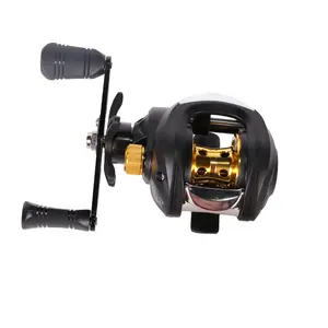 Nieuwe Groothandel 7.2:1 Overbrengingsverhouding Vissen Reel 8Kg Max Drag Neodymium Magneet Zoutwater Reel Vissen Pesca Dubbel Handvat Legering Spool