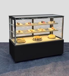 Fabricante de Vitrinas Refrigeradas para Pastelería, Mesa Refrigerada y <span class=keywords><strong>Vitrina</strong></span> para Pasteles con Puerta Congeladora para Exhibición de Pasteles - Product Image 2