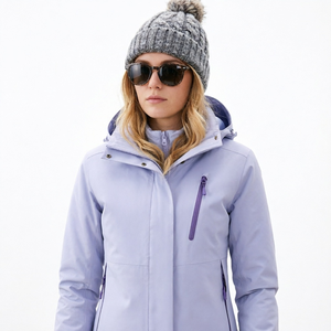 <span class=keywords><strong>Veste</strong></span> pour <span class=keywords><strong>femme</strong></span> avec logo personnalisé, tissu recyclé durable, doublure <span class=keywords><strong>polaire</strong></span> amovible, performance, fabrication OEM, <span class=keywords><strong>veste</strong></span> de randonnée - Product Image 1