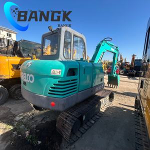Miniescavatore Kobelco SK60C di Seconda Mano dal Giappone a Buon Prezzo con Componenti Principali di Isuzu, Kawasaki, Cuscinetti e PLC - Product Image 2
