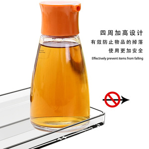 Kitchen Seasoning Clear <strong>Ladder</strong> Shelf Acrylic Three-layer Tabletop Cosmetics Makeup Rack Holder Organization Kitchen <strong>Storage</strong> - Product Image 5