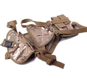 戦術的なユニバーサルガンホルスター左手 & 右手隠しショルダーキャリーポーチ狩猟用アウトドアスポーツ - Product Image 5