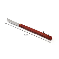Ensemble d'outils de barbecue en acier inoxydable avec manche en bois, rangement facile, pinces de barbecue, fourchette, spatule ajourée, couteau, ouvre-bouteille, accessoires de barbecue