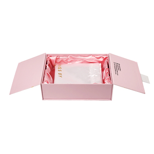 Boîtes en forme de livre personnalisées avec laminage mat, matériaux recyclés aseptiques, emballage cadeau rigide magnétique de luxe, doublure en éponge personnalisée - Product Image 1