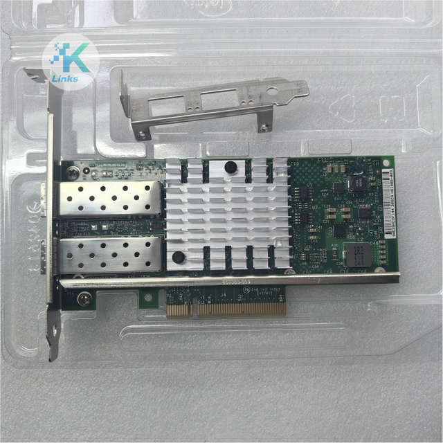 For Intel X520-DA2 10G SFP+ PCIe Network Adapter, Industrial Grade Server Dual-port 1/10GbE Fiber Optic Network Card