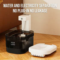 Fontaine à eau pour animaux de compagnie de haute qualité, 2L, à induction automatique, avec filtre multicouche, pour une utilisation quotidienne en intérieur