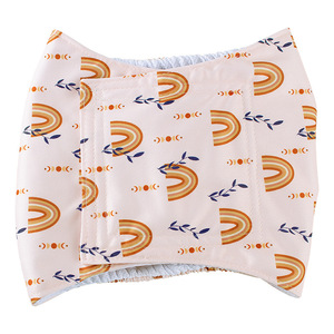 Étanche pour la formation de pot Couches pour chiens mâles Réutilisable Lavable Étanche Absorbant Bandes de ventre pour animaux de compagnie avec doublure à haute absorption - Product Image 5