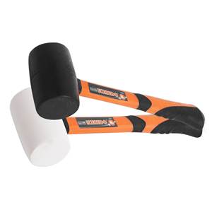 Mazo de goma de color negro 450gr con producto de herramienta manual de fibra Kendo - Product Image 2