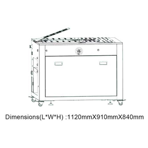 FPS-1 bán tự động T-Shirt váy quần hoodie trang phục quần áo gấp đóng bao máy tự động Áo sơ mi thư mục máy - Product Image 4