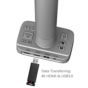 Cámara visualizadora Digital A3/A4 de enfoque automático portátil profesional escáner de documentos USB para presentaciones de enseñanza precio barato - Product Image 5
