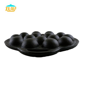 Hot Sell <strong>Round</strong> Cast Iron Bakeware Fried <strong>Egg</strong> Cake Baking <strong>Pan</strong> with Nonstick Coating - Product Image 3