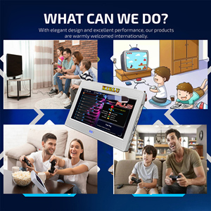 Xách Tay Pandoras Saga Dx 9800-1-Trong-1 Retro Arcade Trò Chơi Giao Diện Điều Khiển Với 2.4G Không Dây 2 Người Chơi 3D Hỗ Trợ FC GB GBC <span class=keywords><strong>Md</strong></span> Trò Chơi - Product Image 5