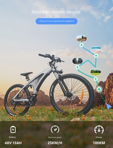Vélo Électrique Tout-Terrain ONYX Q5 Haute Puissance avec Moteur Avant, pour Adultes, en Alliage d'Aluminium - Product Image 2