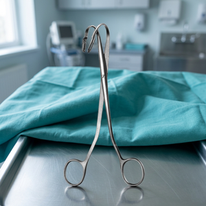 Pinzas para Cálculos Renales Randall de 23 cm (9'') Completamente Curvadas, Fabricadas en Acero Inoxidable de Alta Calidad, Instrumentos de Urología - Product Image 2