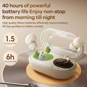 Écouteurs Remax Mini Sleep TWS, écouteurs sans fil Bluetooth 5.4, légers, intra-auriculaires, étanches, avec micro intégré - Product Image 5