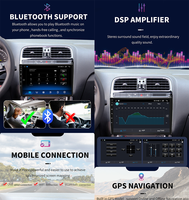 Autoradio universel full hd 2 din android portable écrans de voiture multimédia voiture stéréo lecteur dvd avec bluetooth tv