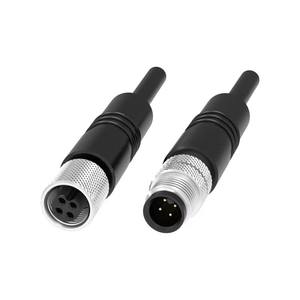 Conector Circular Impermeable M5, Nuevos Conjuntos de Conectores de Aviación, Cable de 4 Pines Blindado, Conectores de Cable con Enchufe para Soldar - Product Image 2