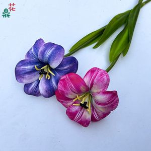 Tulipes artificielles Hua Ding, toucher réel, décoration d'intérieur, décoration de mariage, commerce électronique transfrontalier - Product Image 2