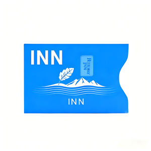 Harga pabrik pemegang kartu hadiah promosi kustom lengan kartu kunci Hotel - Product Image 1