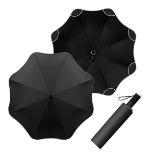 Professionals Ultra Lightweight Mini Sturdy Metal <b>Frame</b> Manual Umbrella Auto Close Portable Folding Designed for Business - Product Image 1