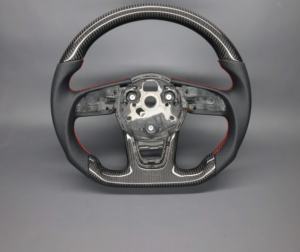 Volant de voiture en fibre de carbone OEM d'origine, compatible avec Audi TT R8 MK3 TTRS TTS <span class=keywords><strong>MK2</strong></span> R8 S3 <span class=keywords><strong>S4</strong></span> S5 S6 S7 RS3 RS4 RS5 RS6 RS7 A3 A5 A6 - Product Image 2