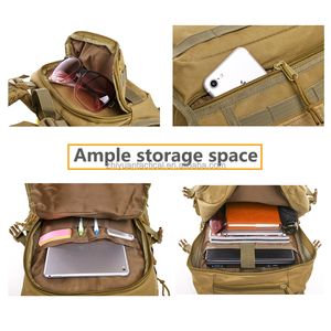 กระเป๋าเป้สะพายหลังกีฬาปั่นจักรยานกลางแจ้งกระเป๋ายุทธวิธีอเนกประสงค์กันน้ำทนทานต่อการฉีกขาดกระเป๋าเป้ผ้าอ็อกซ์ฟอร์ดโพลีเอสเตอร์ - Product Image 4