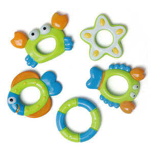 Jeu <span class=keywords><strong>interactif</strong></span> <span class=keywords><strong>de</strong></span> lancer Ya Xin, jouet sensoriel flottant, cadeau <span class=keywords><strong>de</strong></span> douche pour animaux, avec 5 anneaux, jouets <span class=keywords><strong>de</strong></span> <span class=keywords><strong>bain</strong></span> pieuvre pour enfants - Product Image 3