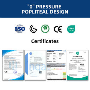Penahan lutut pegas ganda-desain Patella terbuka dengan kompresi antiselip untuk dukungan sendi & stabilitas - Product Image 6