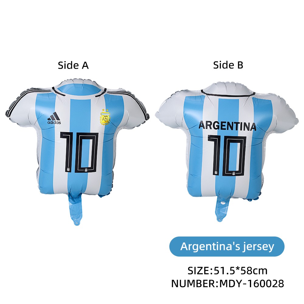 Argentina's jersey blue
