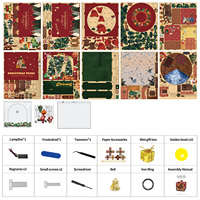 Kit de maison miniature DIY, kit de coin lecture, puzzle 3D en bois, maison de poupée miniature, kits de maison de poupée, jouet puzzle en bois