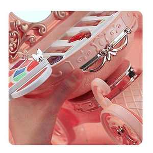 XTH Nouveau Kit <span class=keywords><strong>de</strong></span> Maquillage pour Enfants en Plastique, Jouet <span class=keywords><strong>de</strong></span> Beauté pour Filles, Cosmétiques pour se Déguiser, Âges 4-12 - Product Image 4