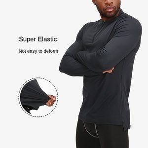Chaqueta Deportiva de Manga Larga de Secado Rápido para Hombre Ningbo <span class=keywords><strong>Dashu</strong></span>, Ajuste Regular, para Entrenamiento Deportivo al Aire Libre, Baloncesto, Running - Product Image 3