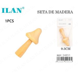 Fungo in Legno Ilan 9,5 Cm per Decorazioni con Fiori Secchi - Product Image 3