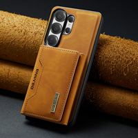 Étui de téléphone portable en cuir PU de luxe avec porte-cartes magnétique pour Samsung Galaxy S26 S25 S24 S23 S22 S21 Ultra