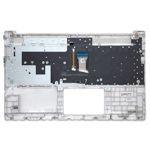 สำหรับ HP 17-CN 17-CP 17T-CN 17Z-CPSeries แล็ปท็อปเคสบนพร้อมชุดคีย์บอร์ดเรืองแสงฝาครอบด้านบน M50456-001 สีเงินที่วางฝ่ามือ - Product Image 2
