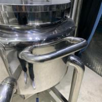 Mélangeur Agitateur Électrique Automatique 100L en SUS304 pour la Production Cosmétique et Alimentaire (Détergent, Lotion, Savon Liquide) avec Moteur