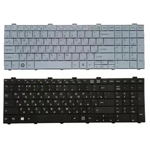 Bàn phím tiếng Nga cho Fujitsu Lifebook A530 A531 AH530 AH531 NH751 AH502 A512 ru Bàn phím bố trí màu đen