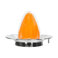 Feux LED pour camion à lentille en verre, clair, rouge, ambre, haute luminosité, type pastèque, pour semi-remorque, 12V 24V