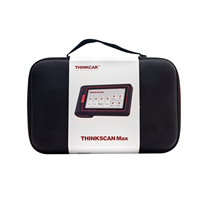 Escáner Automotriz THINKSCAN MAX 2, Almacén en EE. UU. y la UE, Prueba Activa de Todos los Sistemas, 28 Funciones de Reinicio, Lector de Códigos OBD2, Herramienta de Diagnóstico