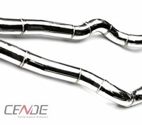 Silencieux d'échappement de course haute performance CENDE pour M6 E46 4.4T/3.5T en acier inoxydable 304 avec son agressif – Forte demande