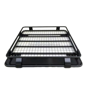 Portaequipajes Trasero y Barra de Techo de Acero HFTM para SUV, Compatible con Jeep Grand <span class=keywords><strong>Cherokee</strong></span> 2017, Capacidad de 300 kg, para Campismo al Aire Libre - Product Image 1