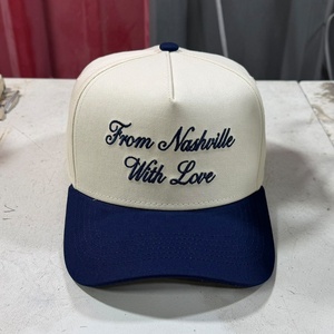 Nouvelle Arrivée Casquette de Baseball Unisexe OEM pour Mariage et Fête, <span class=keywords><strong>5</strong></span> Panneaux, Structurée, Type A-Frame, avec Broderie Personnalisée Logo 'Love', pour Femme - Product Image 1