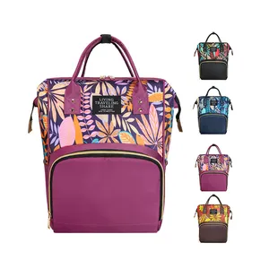 Großhandel Mama Reisetasche Windel Wasserdicht <span class=keywords><strong>Baby</strong></span> Wickel rucksack Große Kapazität Mode Tragbar - Product Image 1