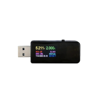 U96P 6.5A 13 in 1 USB Testeur DC Digital Voltmètre Amp Tension Courant Volt Ampèremètre Détecteur Power Bank Chargeur Indicateur Mètre