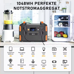 המחיר הטוב ביותר 1000w אנרגיה חירום יצרנית מחנאות ליתיום lifepo4 סוללה batterie סוללה חיצונית תחנות כוח ניידות למכירה - Product Image 3