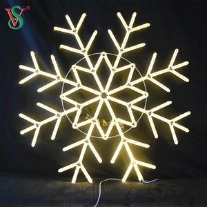 Sang trọng giáng sinh trang trí <span class=keywords><strong>LED</strong></span> 3D Motif bông tuyết giáng sinh ánh sáng bông tuyết - Product Image 5