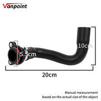 11537603514 Raccord de tuyau de liquide de refroidissement en aluminium pour BMW Séries 1 2 3 4 5 F10 F30 X1 X3 X4 Z4 N20 N26 Essence